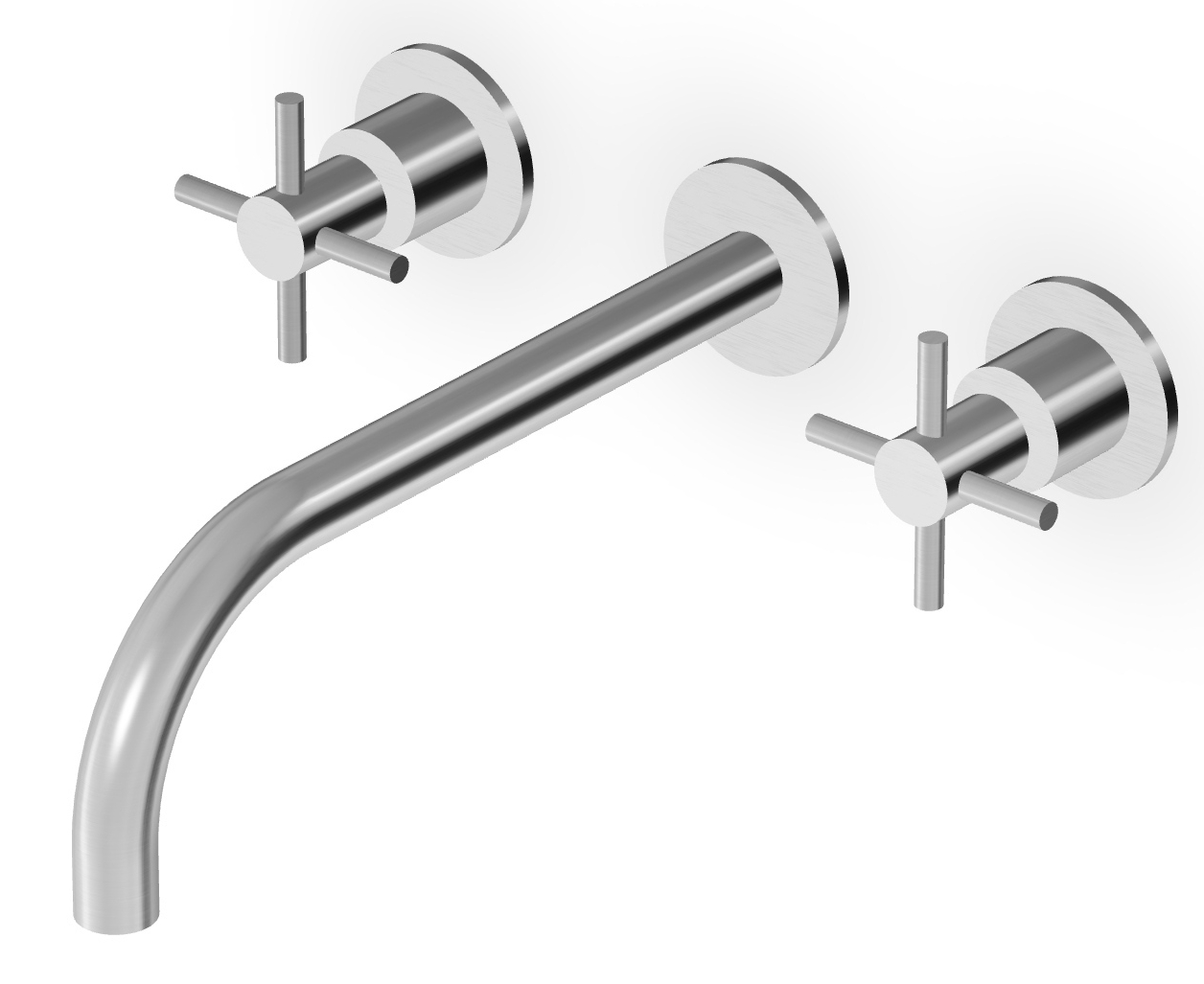 Zucchetti Helm rubinetto per lavabo da incasso acciaio ZHM761.X