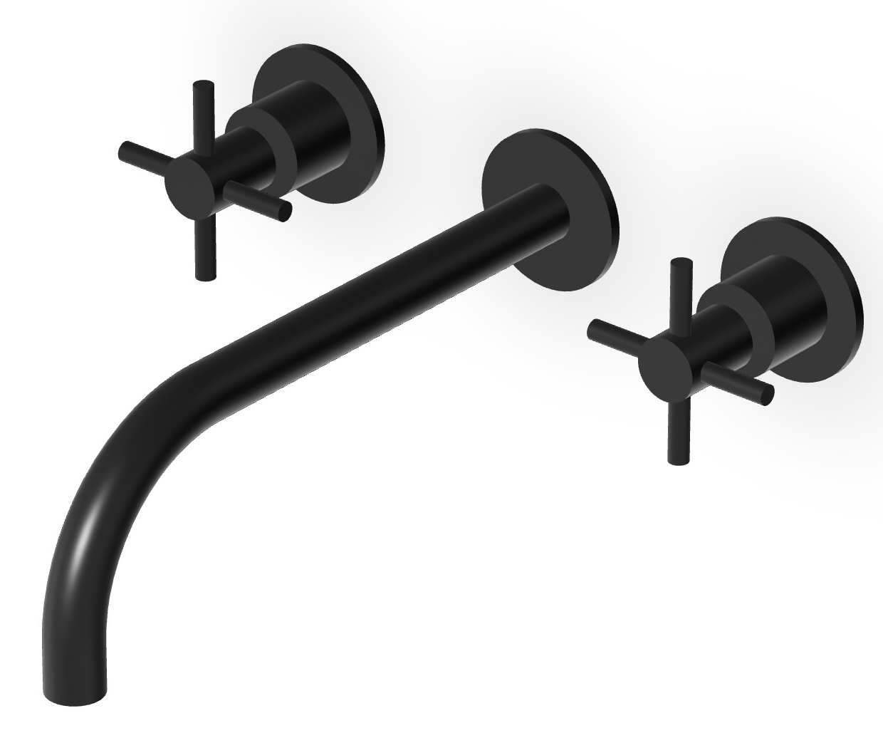 Zucchetti Helm rubinetto per lavabo da incasso nero ZHM761.XP81