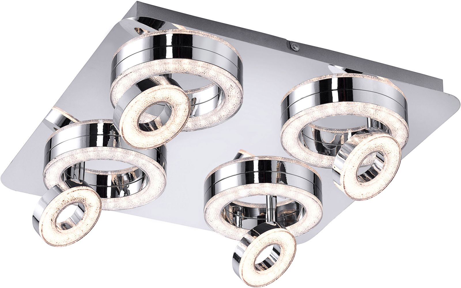 Just Light Tim lampada da soffitto x3.1 W cromo 14522-17