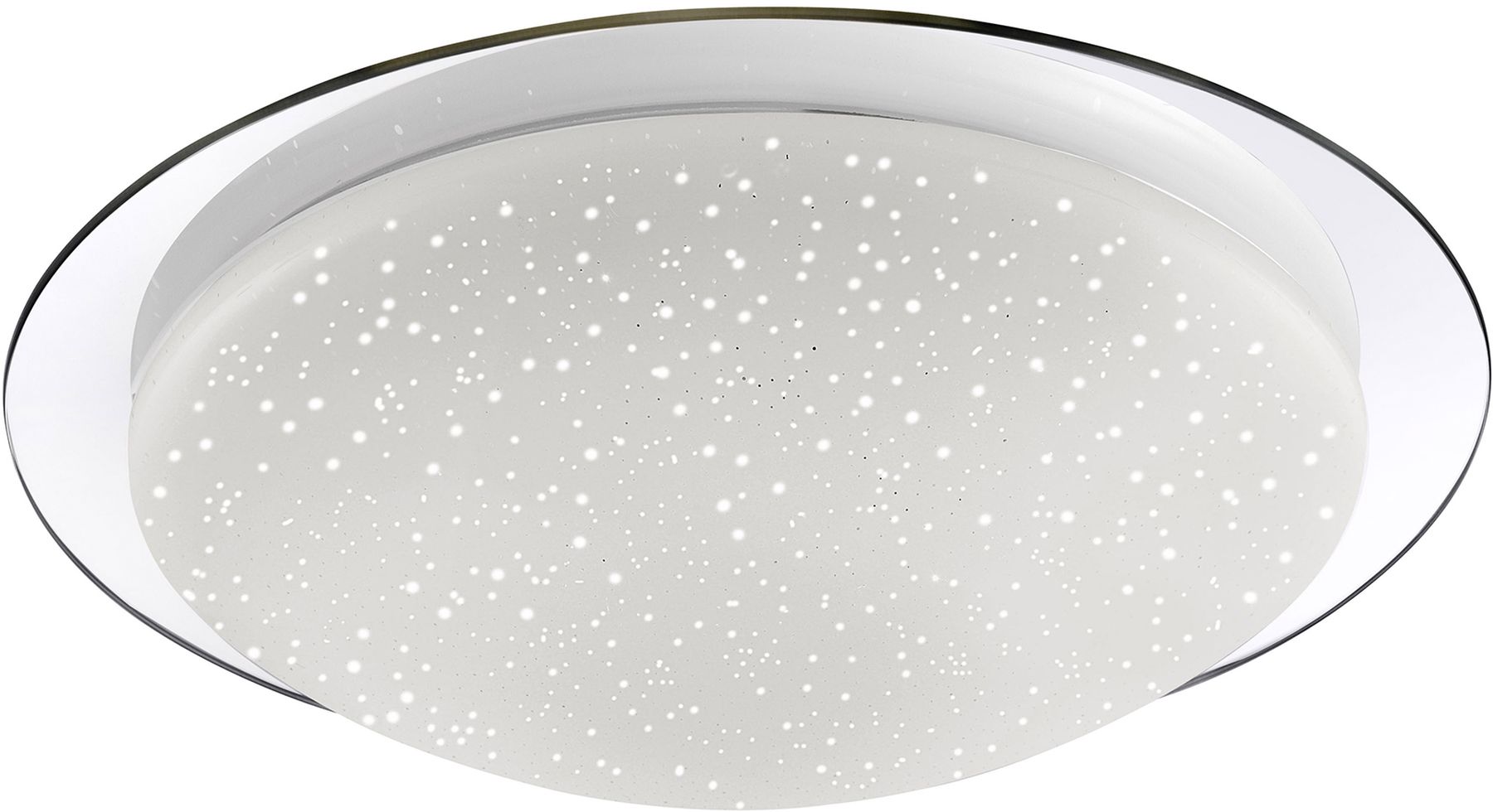 Just Light Skyler plafoniera intelligente 1x11 W bianco-cromo 14331-17