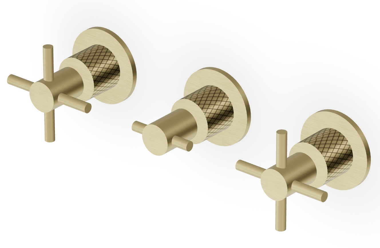 Zucchetti Helm rubinetto per lavabo da incasso oro ZHM695.XP31G3