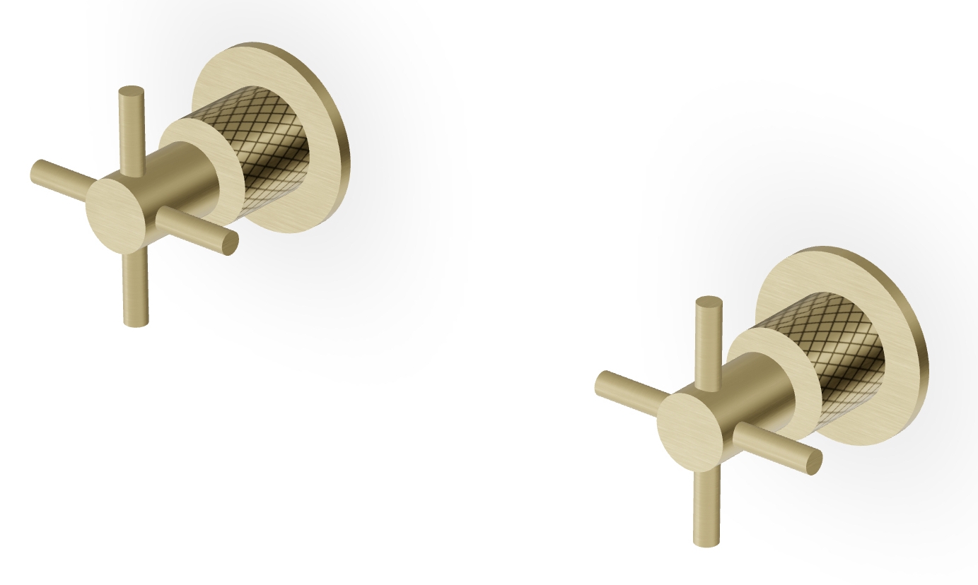 Zucchetti Helm rubinetto per doccia da incasso oro ZHM738.XP31G3