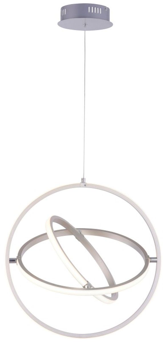 Just Light Jella lampada sospesa intelligente 3x15 W acciaio 11260-55