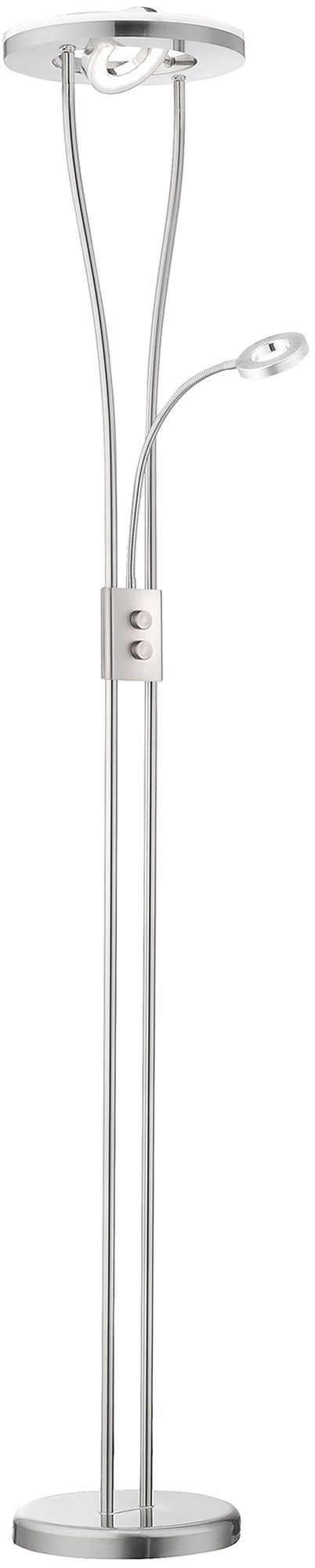 Just Light Helia lampada da terra 3x16.8 W acciaio 11778-55