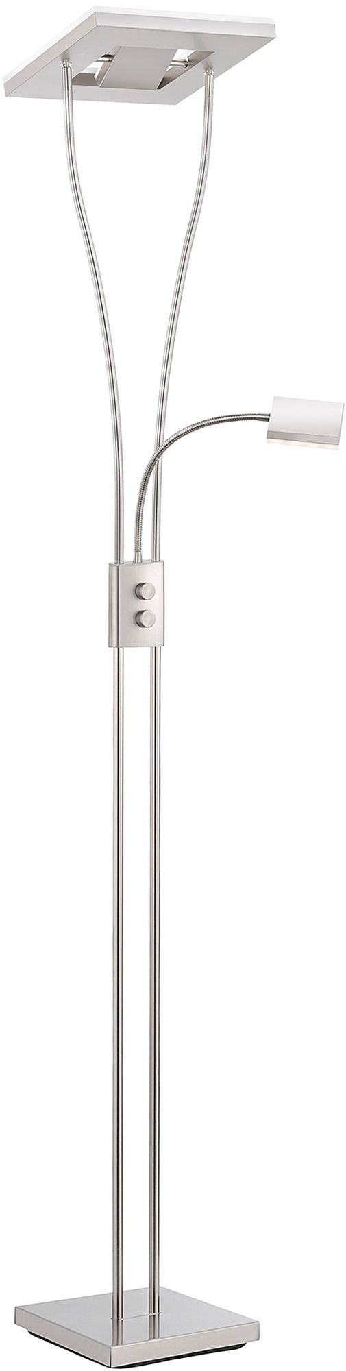 Just Light Helia lampada da terra 3x16 W acciaio 11780-55