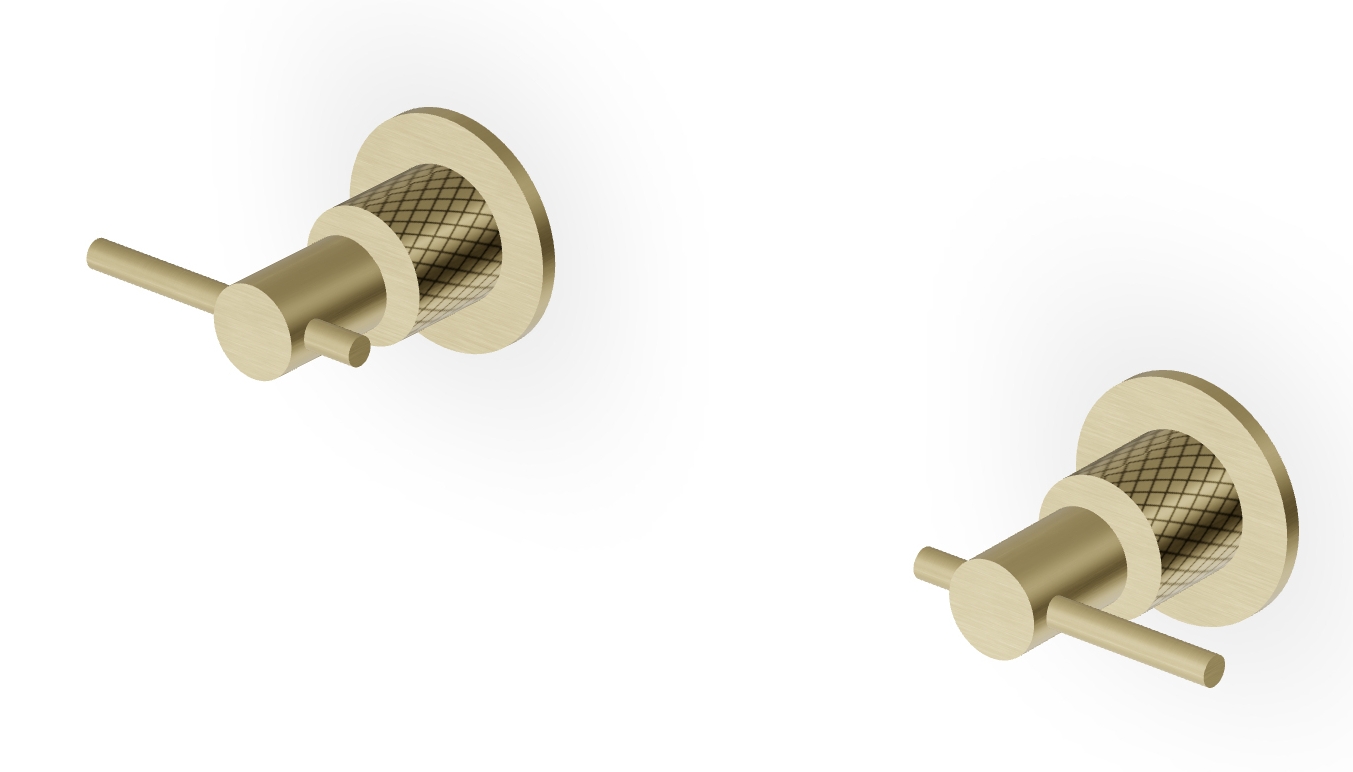 Zucchetti Helm rubinetto per doccia da incasso oro ZHL738.XP31G3
