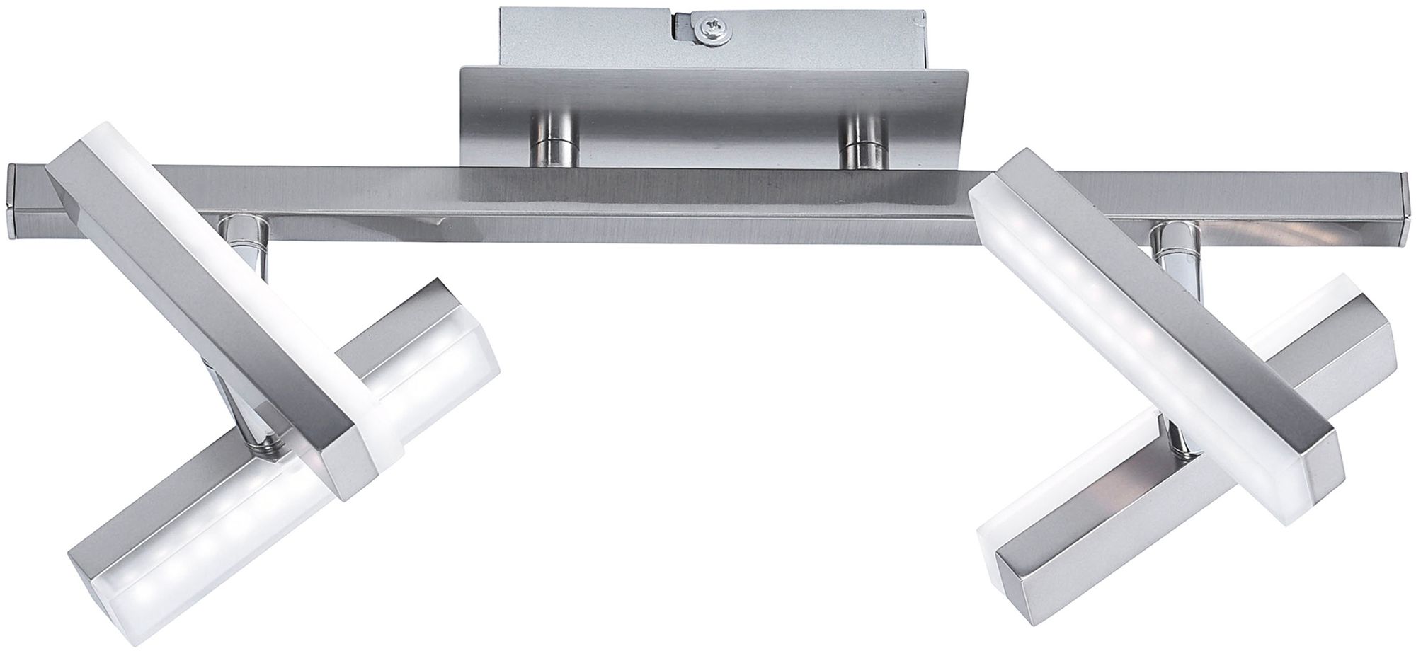 Just Light Rico lampada da soffitto 4x2 W acciaio 11277-55