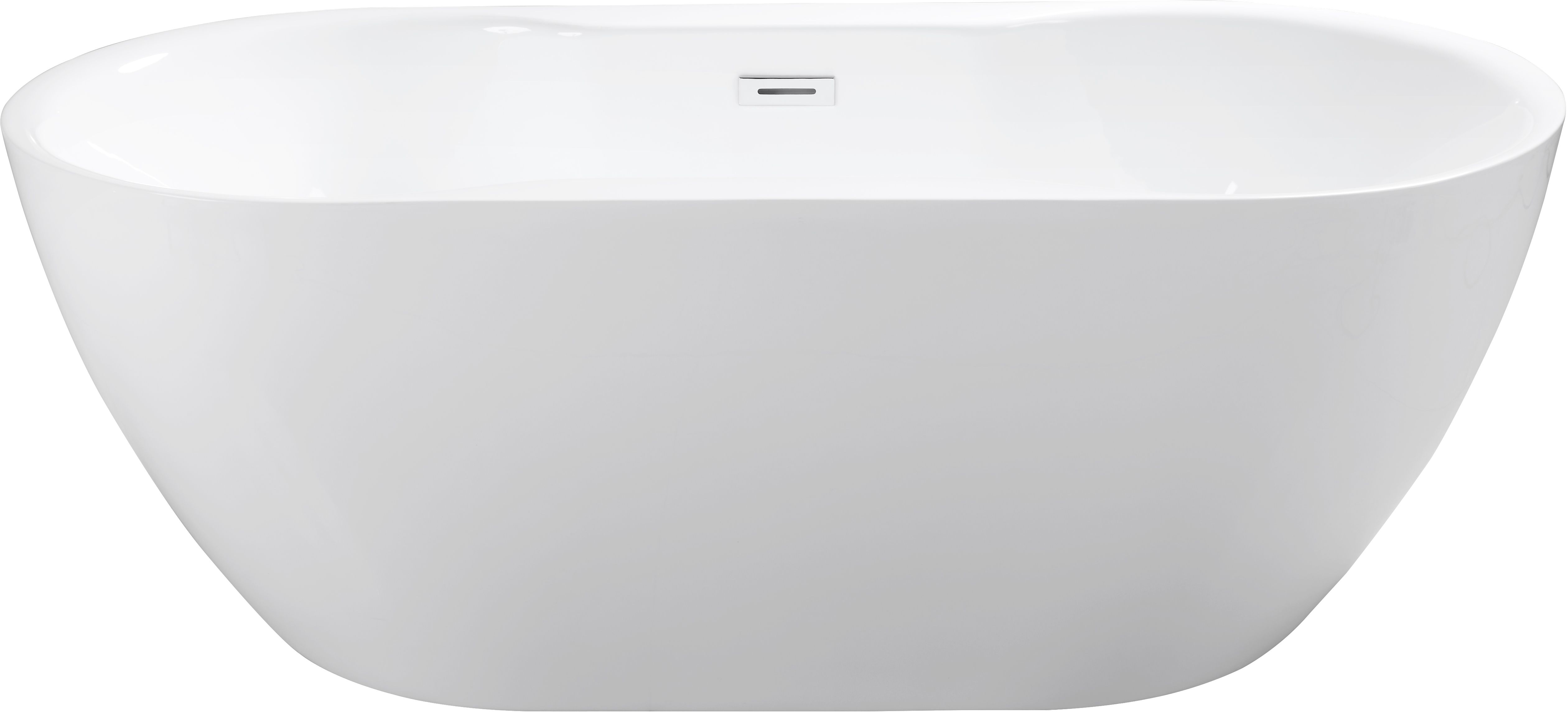 Besco Navia vasca da bagno freestanding 150x80 cm ovale bianco #WAS-150-NZL