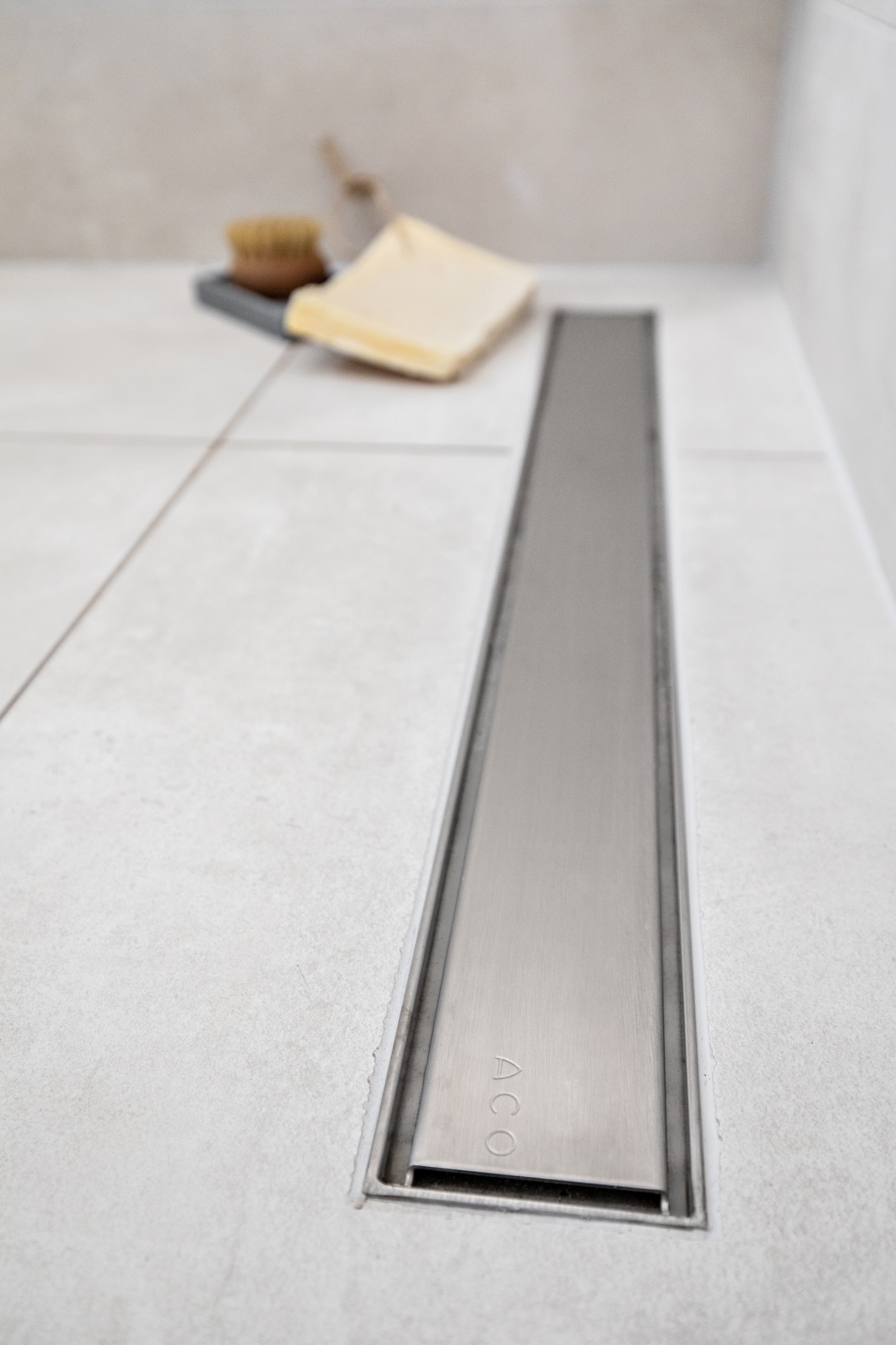 ACO ShowerDrain C griglia della canalina lineare 58.5 cm acciaio 9010.88.88