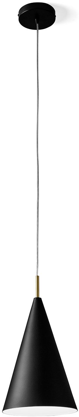 Miloox Samoi lampada sospesa 1x40 W bianco-nero 1744.110