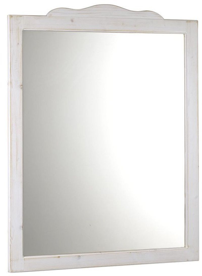Sapho Retro specchio 89x115.5 cm rettangolare bianco-legno 1687