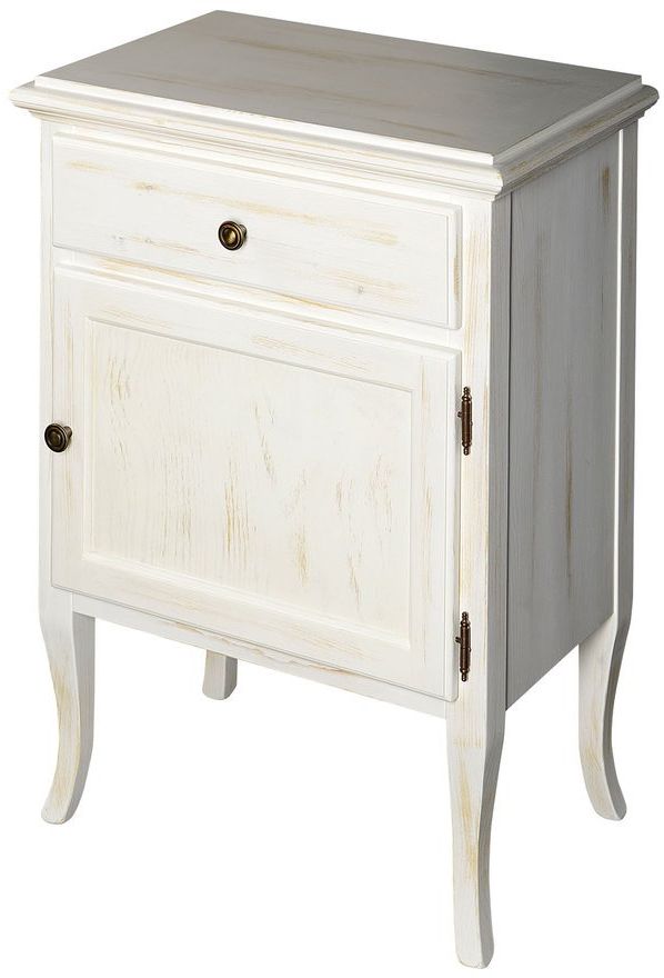 Sapho Retro armadietto 58.5x37.5x80 cm laterale a terra bianco 1693