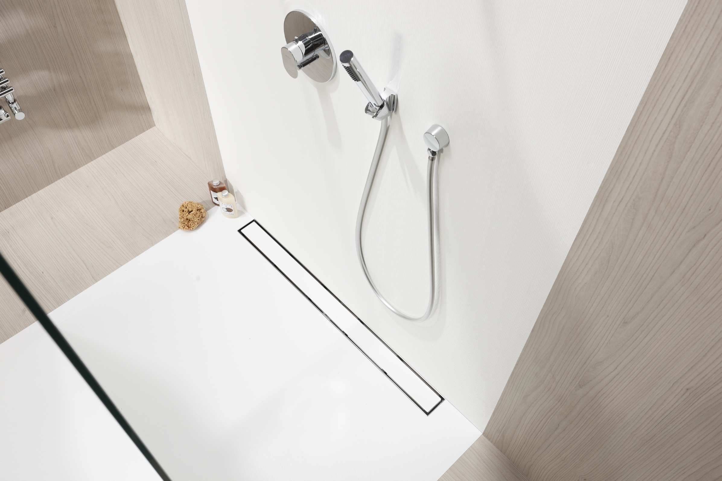ACO ShowerDrain C griglia della canalina lineare 108.5 cm acciaio 9010.88.86