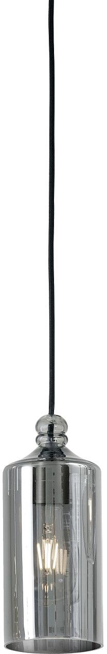 Miloox Ebe lampada sospesa 1x40 W nero-fumé 1744.13