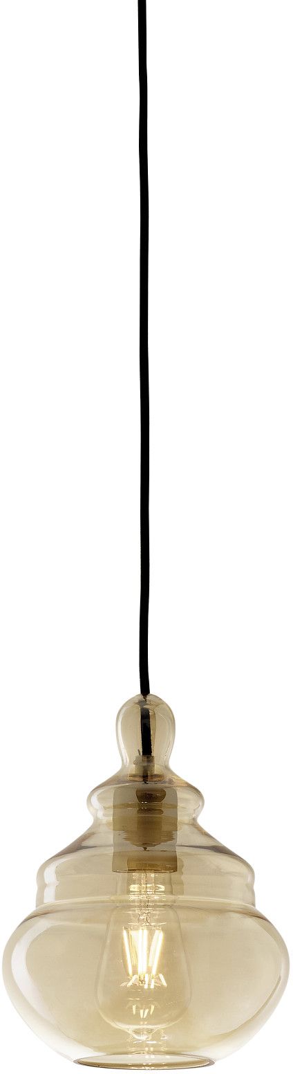 Miloox Adone lampada sospesa 1x40 W nero-giallo 1744.15