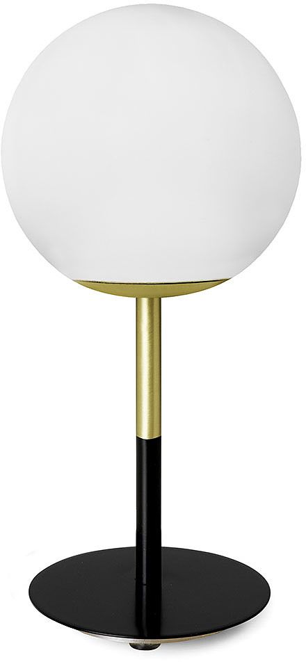 Miloox Jugen lampada da tavolo 1x40 W bianco-nero-oro 1744.63
