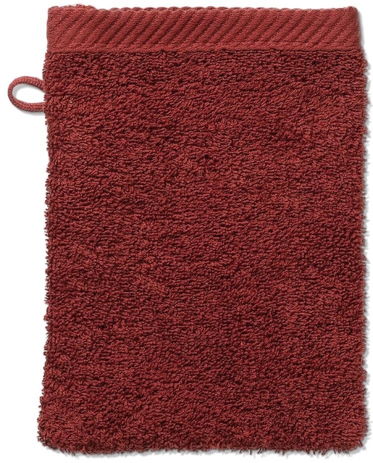Kela Ladessa asciugamani 21x15 cm cotone rosso 23321