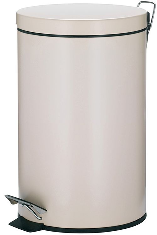 Kela Malta secchio della spazzatura 12 l beige 10932
