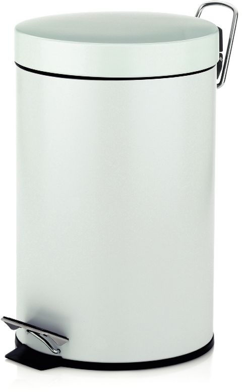Kela Monaco secchio della spazzatura 3 l bianco 18160