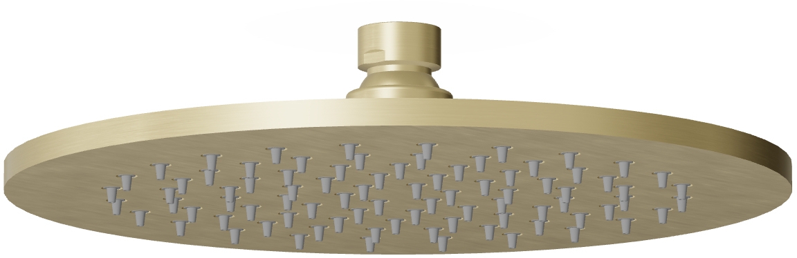 Zucchetti Helm soffione doccia 22x22 cm rotonda || Z94261.XP31