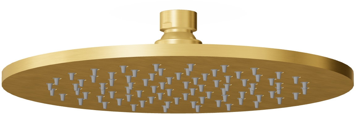 Zucchetti Helm soffione doccia 22x22 cm rotonda || Z94261.XP41