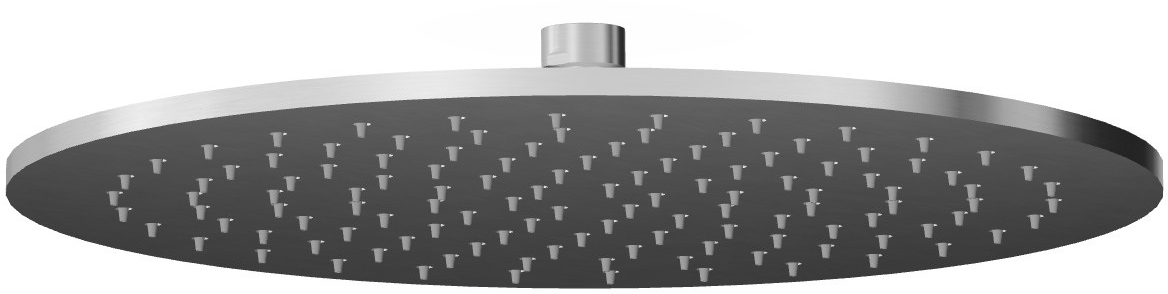 Zucchetti Helm soffione doccia 32x32 cm rotonda acciaio Z94262.X