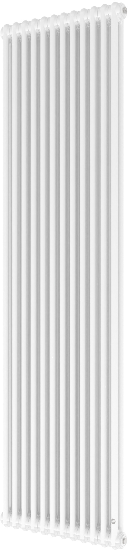 Instal Projekt Tubus 2 radiatore per ambienti 199.3x56 cm podłączenie inferiore bianco TUB2-200/12D50