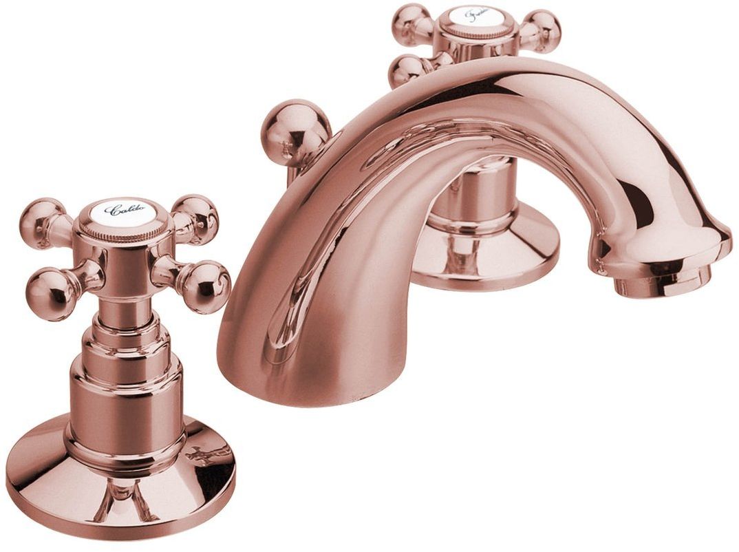 Sapho Antea rubinetto per lavabo verticale oro 3027