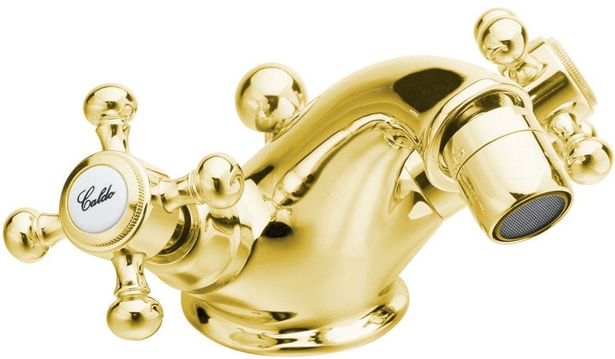 Sapho Antea rubinetto per bidet verticale oro 3185