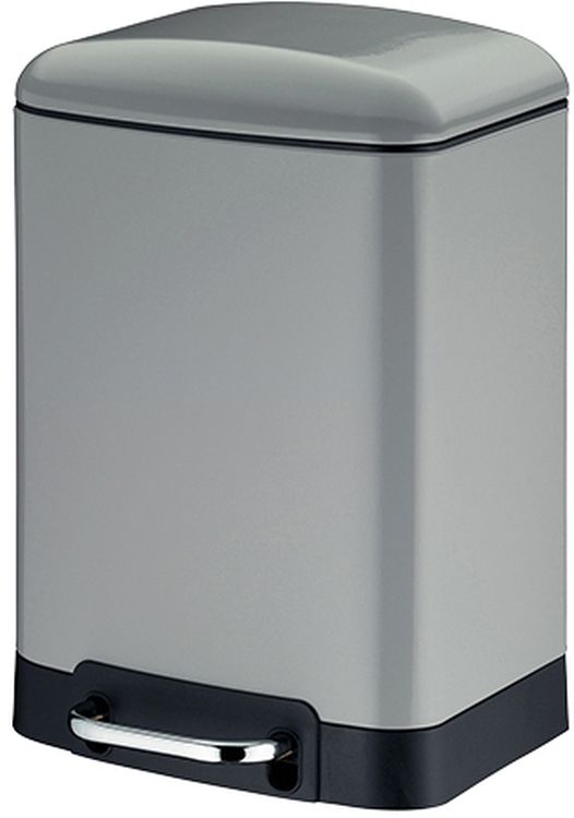 Kela Davino secchio della spazzatura 6 l grigio 22997