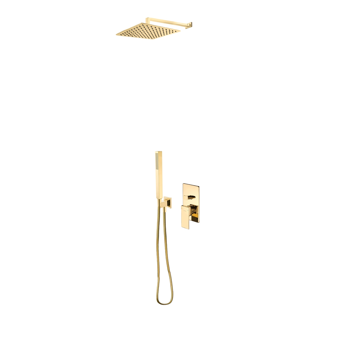 Set rubinetto per vasca e doccia Oltens Gota 34101800, soffione doccia Oltens Vindel 37001800, 39401800, 37103800, 39303800, 37200800