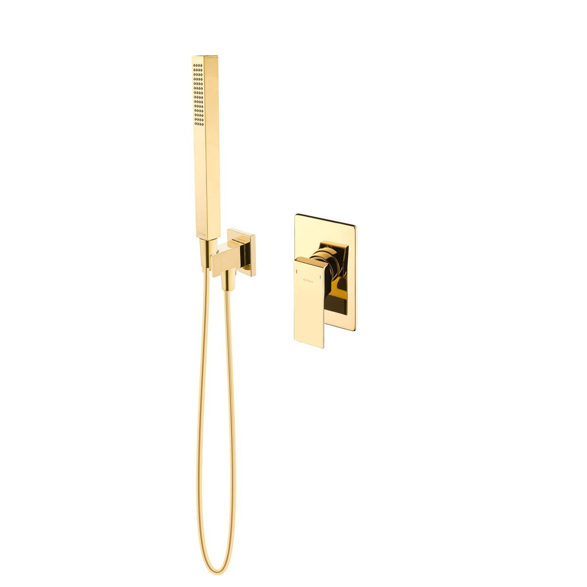 Set rubinetto per doccia Oltens Gota 33101800, doccetta Oltens Sog 37103800, 39303800, 37200800