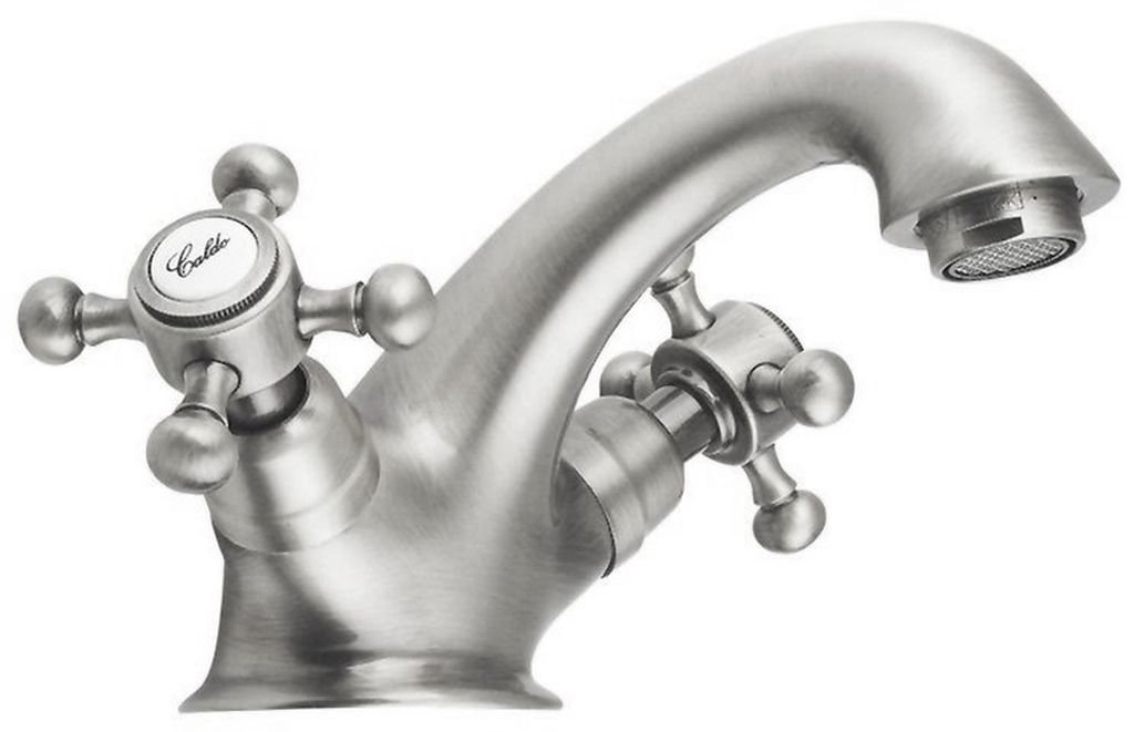 Sapho Antea rubinetto per lavabo verticale nichel 3178