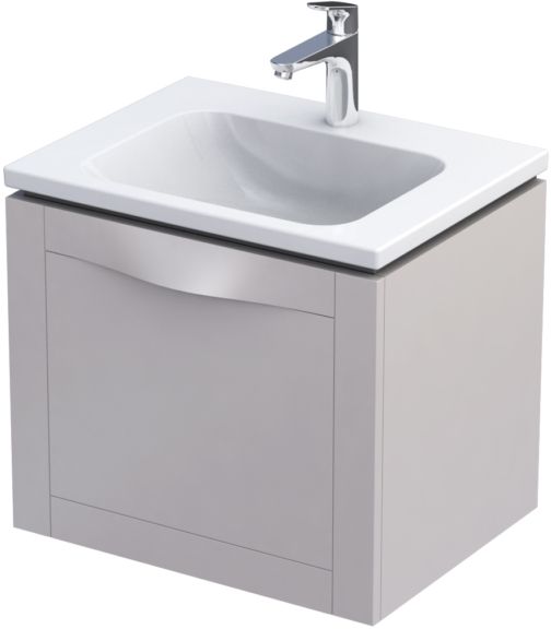 Oristo Skagen armadietto 59.6x45.5x50 cm sottolavabo sospeso sabbia OR49-SD1S-60-10