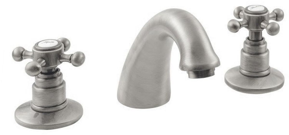 Sapho Antea rubinetto per lavabo verticale nichel 3028