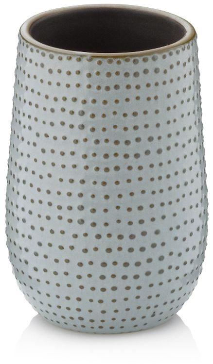 Kela Dots portaspazzolini grigio-marrone 23601
