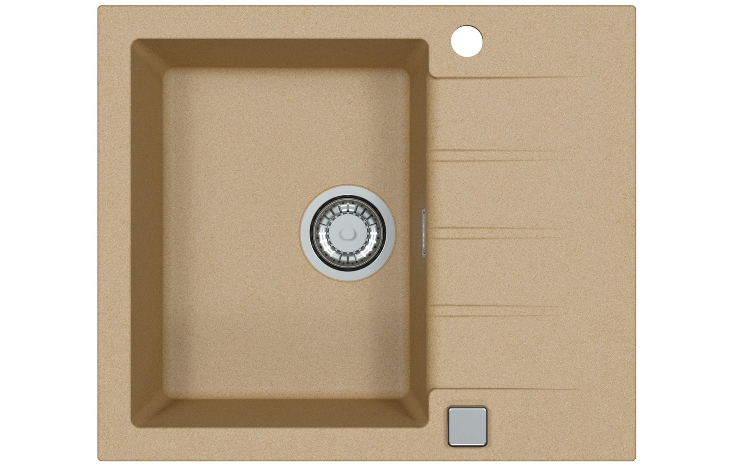 Alveus Cadit lavello in granito 59x50 cm beige 1132019