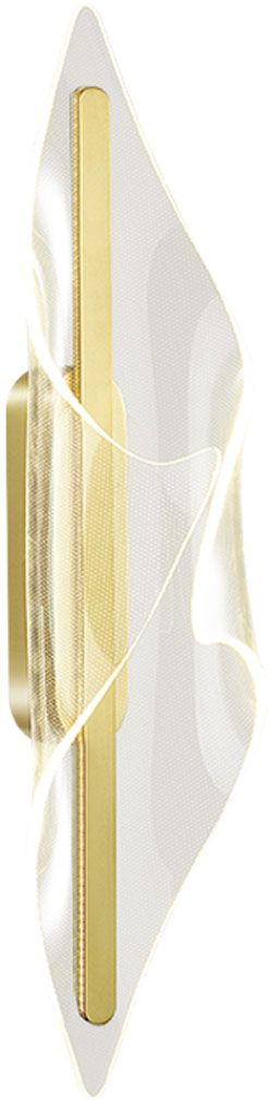 Altavola Design Velo lampada da parete 1x12 W trasparente-oro LA101/W_gold