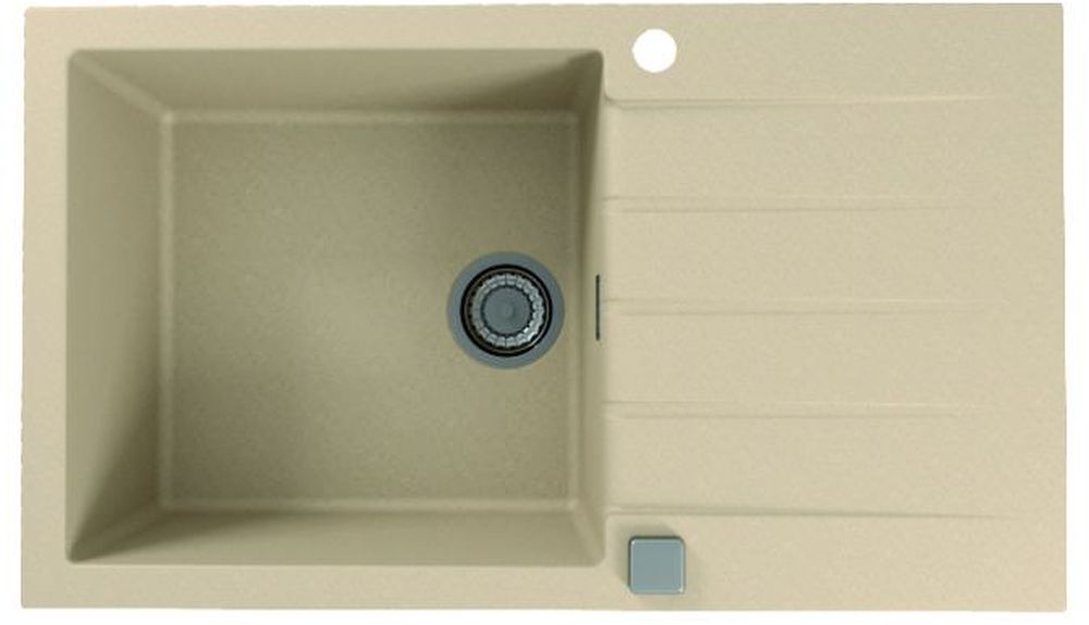 Alveus Cadit lavello in granito 86x50 cm beige 1132028