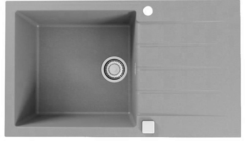 Alveus Cadit lavello in granito 86x50 cm grigio/grafite/inox 1132030