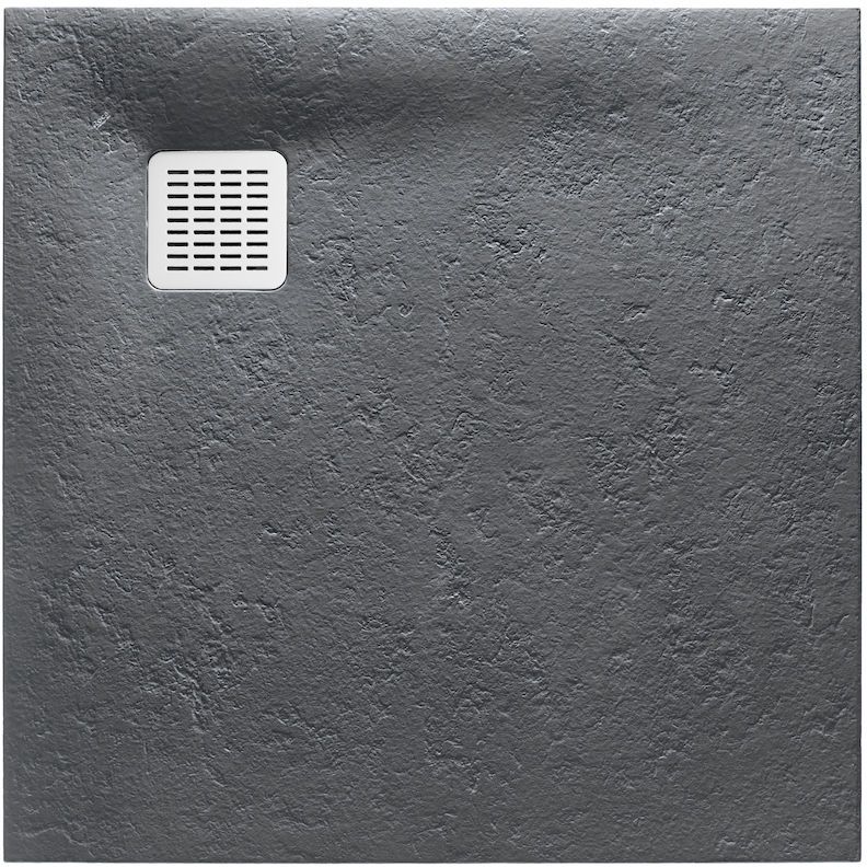 Roca Terran piatto doccia quadrato 100x100 cm grigio AP1033E83E801200