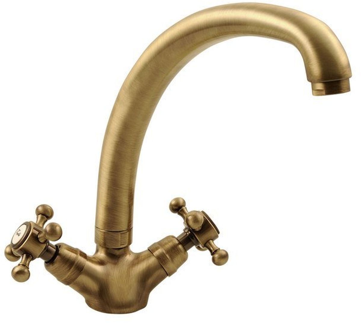Sapho Antea rubinetto da cucina verticale marrone 3116