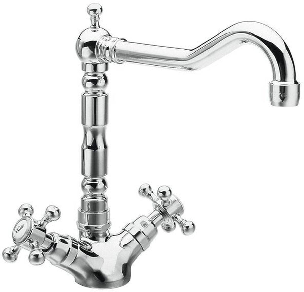 Sapho Antea rubinetto da cucina verticale cromo 3121
