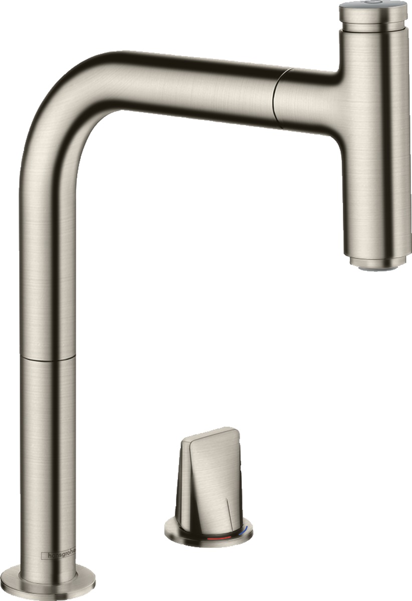 Hansgrohe Metris Select M71 rubinetto da cucina verticale acciaio inossidabile 73804800