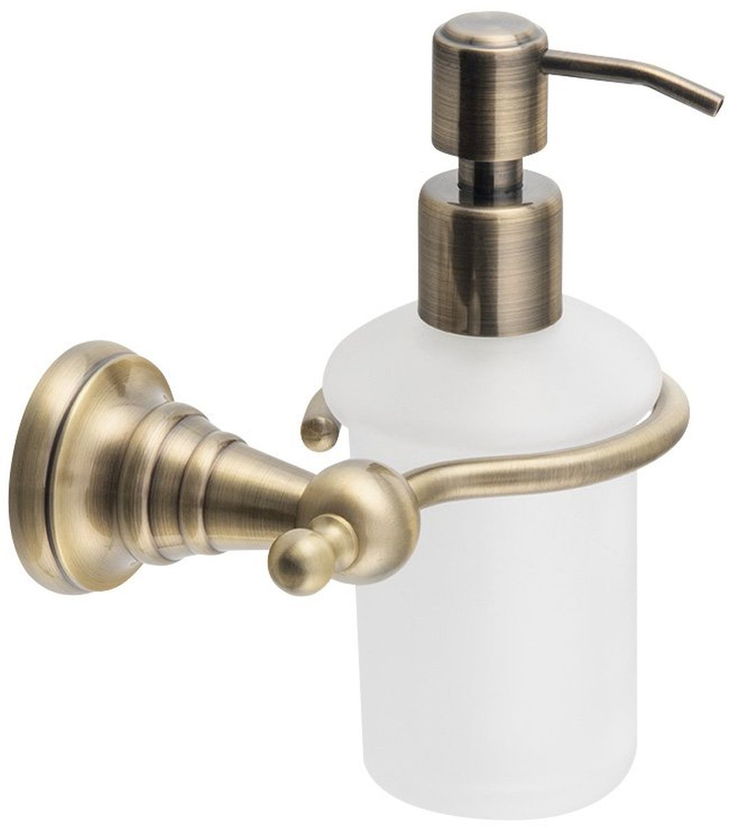 Sapho Diamond dispenser di sapone liquido 200 ml marrone-vetro 1318-19
