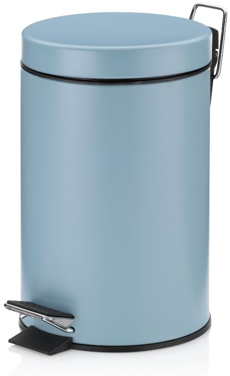Kela Monaco secchio della spazzatura 3 l blu 24290