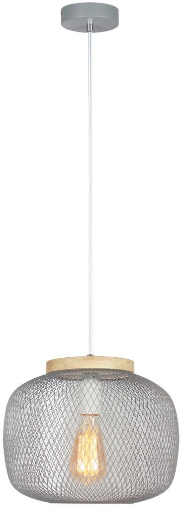 Rabalux Rupert lampada sospesa 1x40 W grigio/cenere 5237