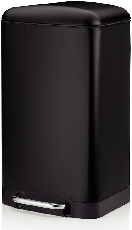Kela Davino secchio della spazzatura 30 l nero 10923