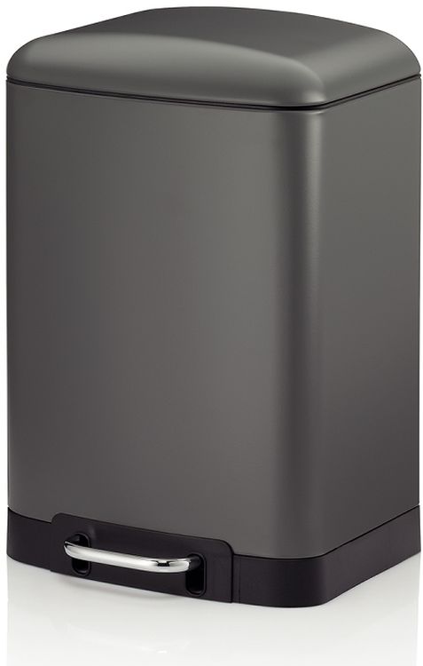 Kela Davino secchio della spazzatura 12 l grigio 10924