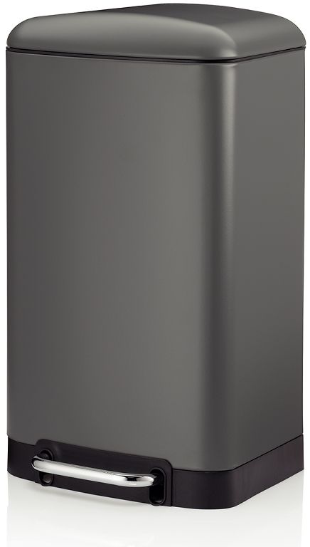 Kela Davino secchio della spazzatura 30 l grigio 10934